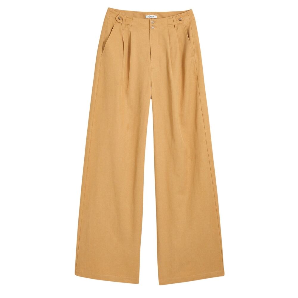 Madewell Wide Leg Khaki Harlow Pants Size 00